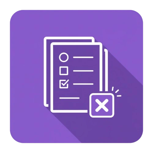 Remove Duplicates in Forms Logo